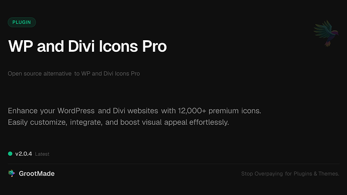WP and Divi Icons Pro