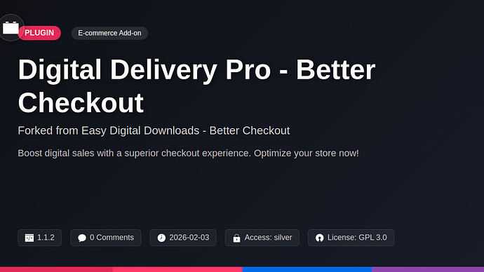 Awesome Downloads - Better Checkout