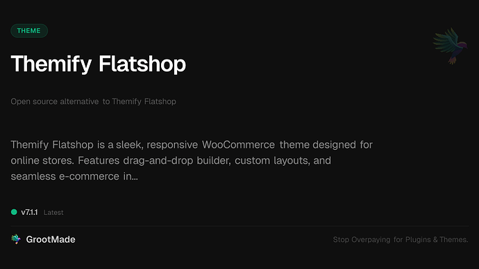 Themify Flatshop