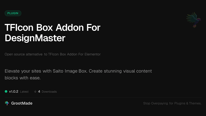TFIcon Box Addon For DesignMaster