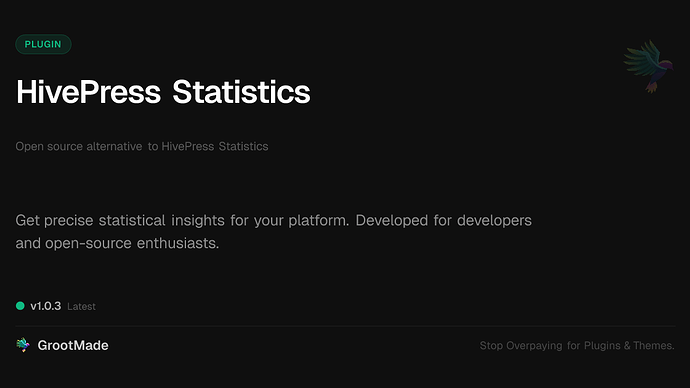 HivePress Statistics