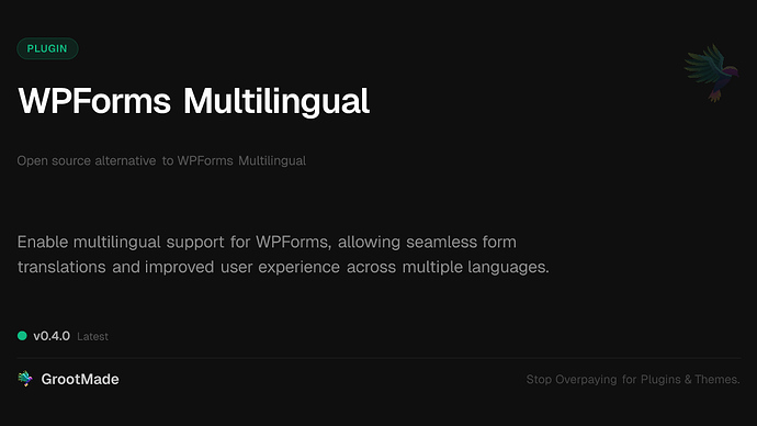 WPForms Multilingual