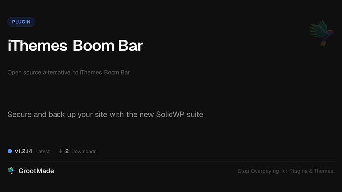 iThemes Boom Bar