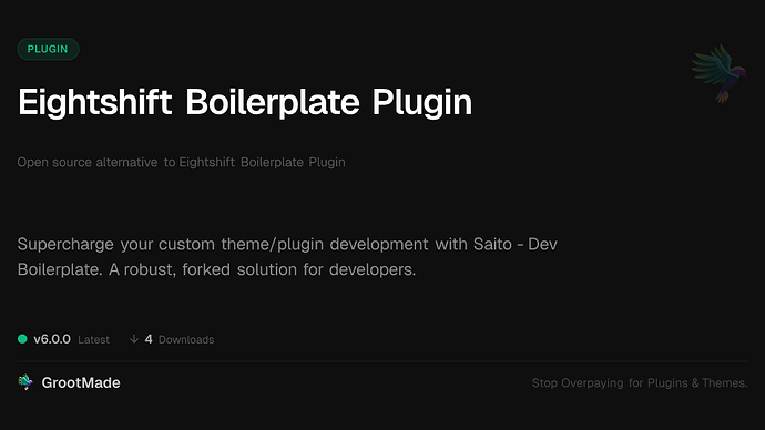 Eightshift Boilerplate Plugin