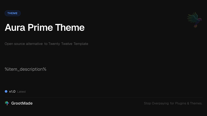 Aura Prime Theme