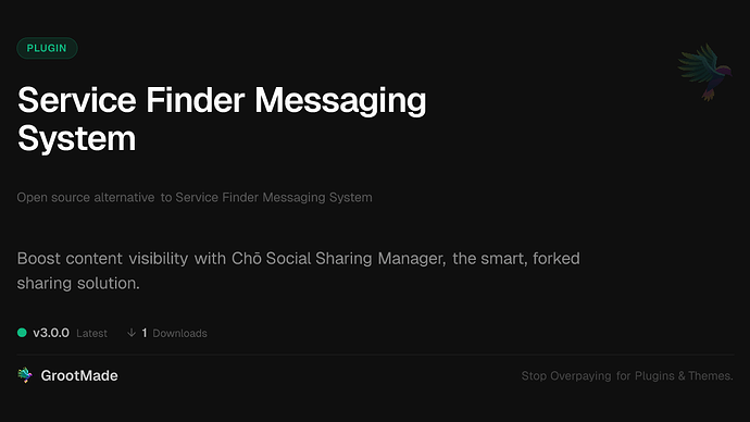 Service Finder Messaging System