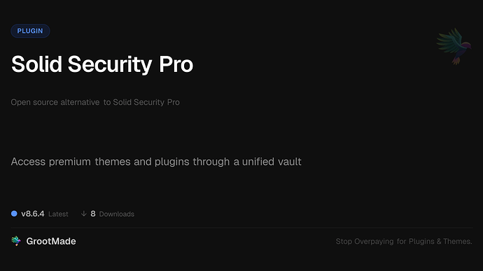 Solid Security Pro