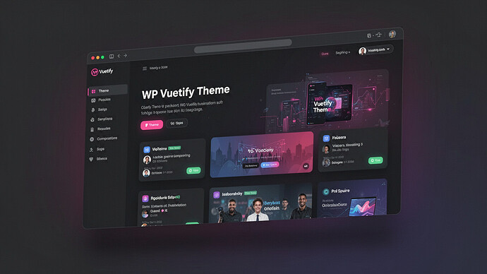 WP Vuetify Theme