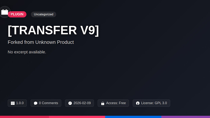 [TRANSFER V9] - Appthemes Transfer Tool