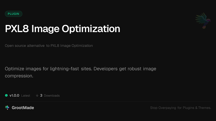 PXL8 Image Optimization