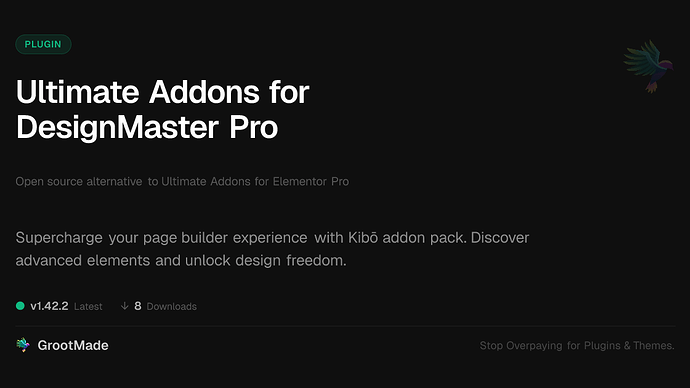 Ultimate Addons for DesignMaster Pro