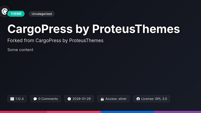 CargoPress by ProteusThemes