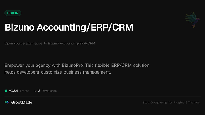 Bizuno Accounting/ERP/CRM