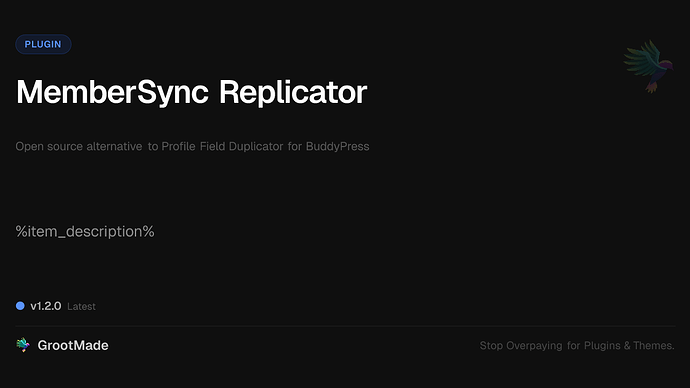 MemberSync Replicator