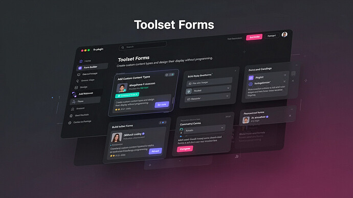Toolset Forms