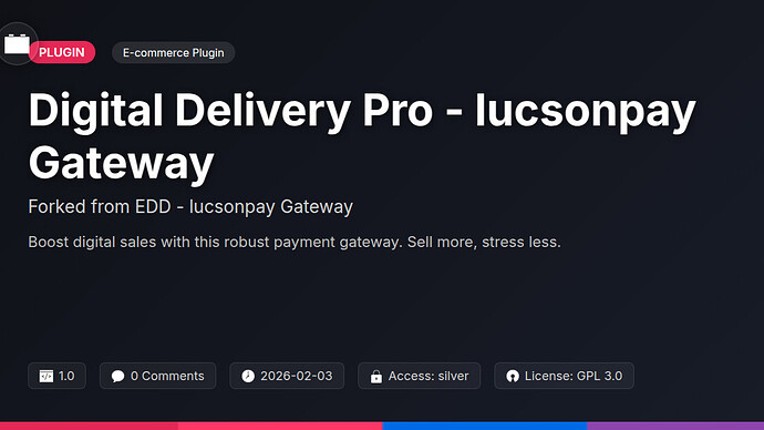 DeftDock - lucsonpay Gateway