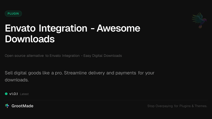 Envato Integration - Awesome Downloads