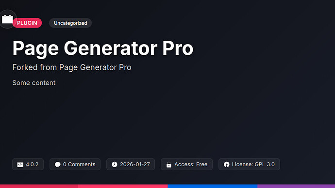 Page Generator Pro