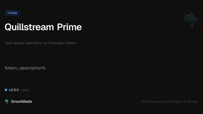 Quillstream Prime