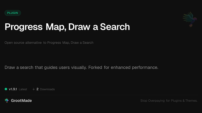 Progress Map, Draw a Search