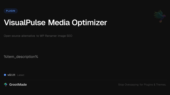 VisualPulse Media Optimizer
