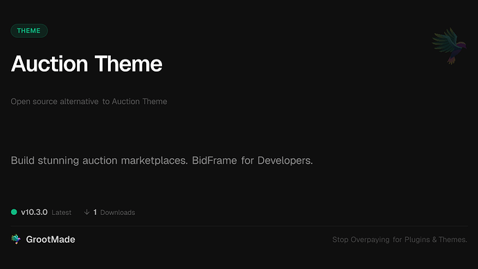 Auction Theme