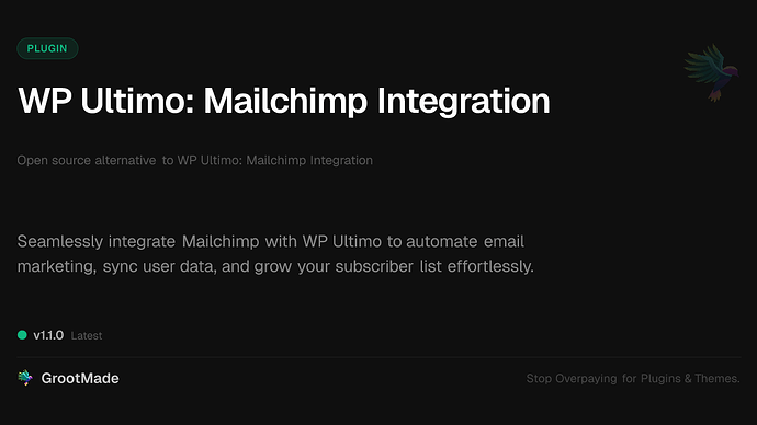 WP Ultimo: Mailchimp Integration