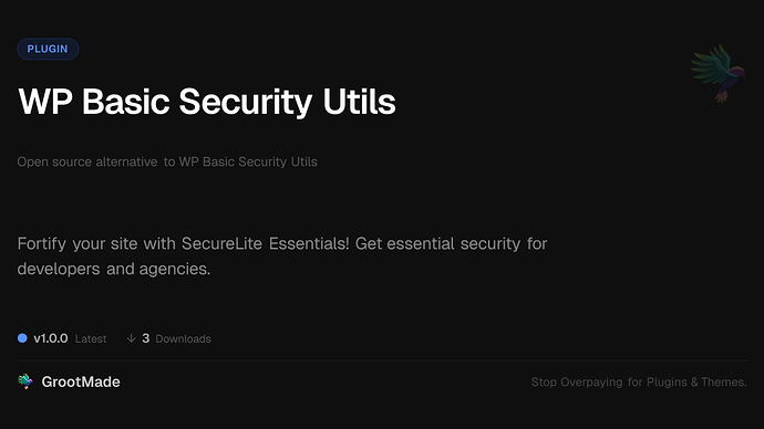 WP Basic Security Utils