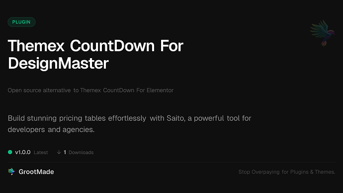 Themex CountDown For DesignMaster