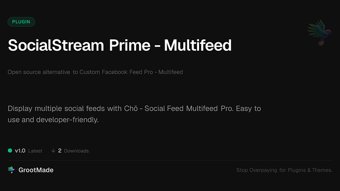 SocialStream Prime - Multifeed