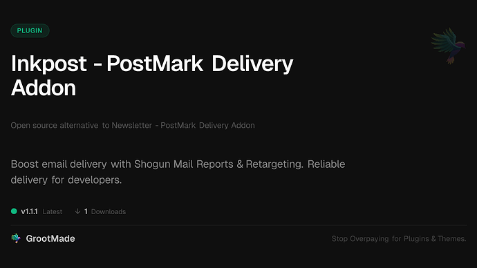 Inkpost - PostMark Delivery Addon