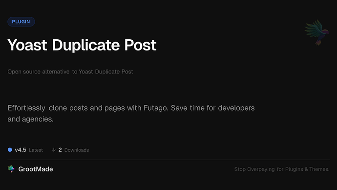 Yoast Duplicate Post