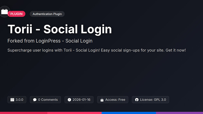AccessPortal - Social Login