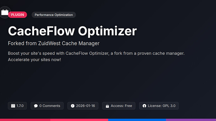 ZuidWest Cache Manager