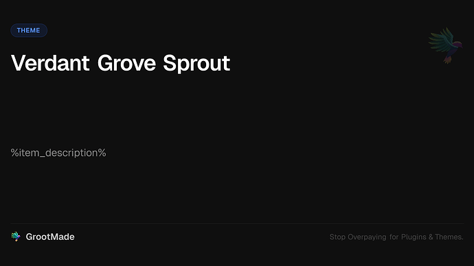 Verdant Grove Sprout