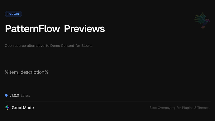 PatternFlow Previews