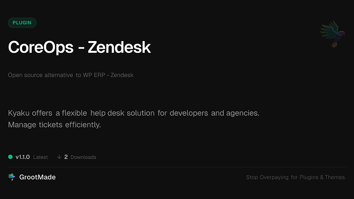 CoreOps - Zendesk
