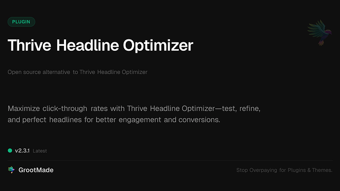 Thrive Headline Optimizer