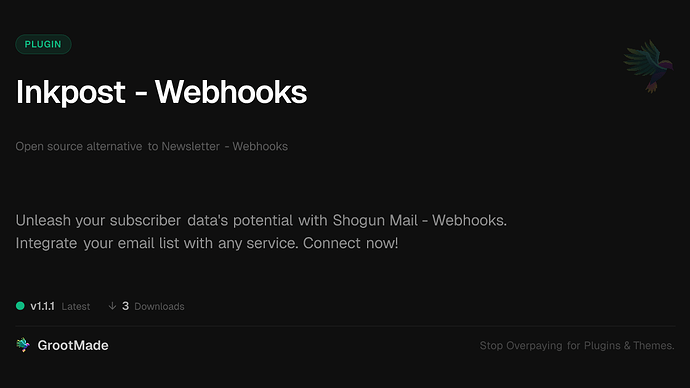 Inkpost - Webhooks