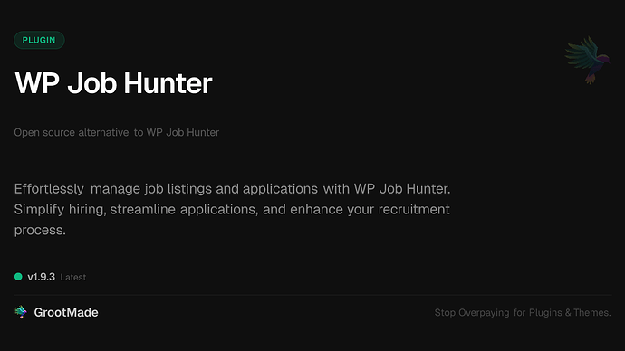 WP Job Hunter
