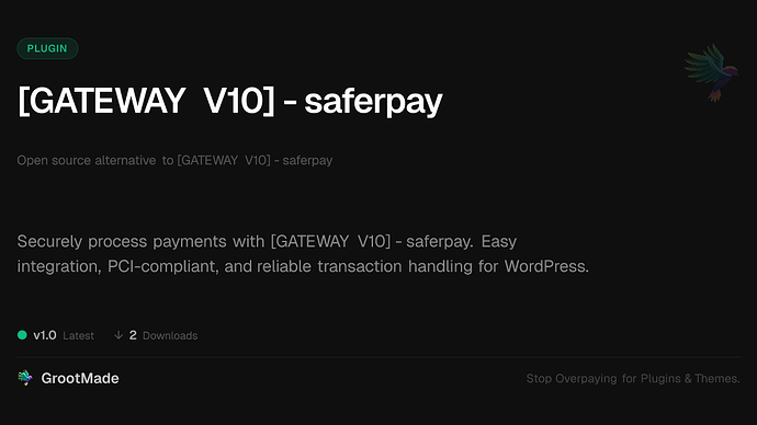 [GATEWAY V10] - saferpay