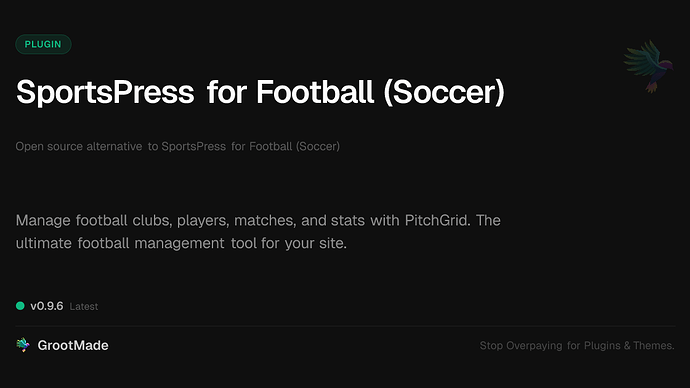 SportsPress for Football (Soccer)