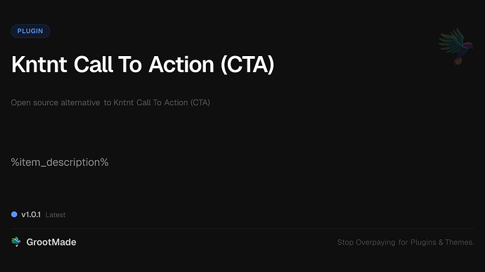 Kntnt Call To Action (CTA)