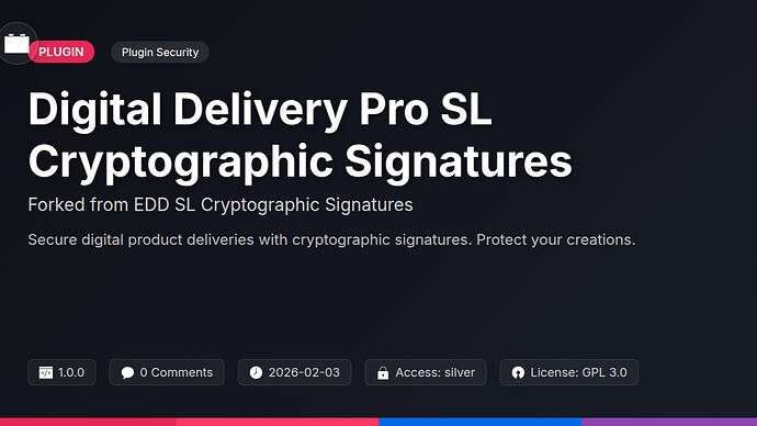 DeftDock SL Cryptographic Signatures