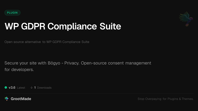 WP GDPR Compliance Suite