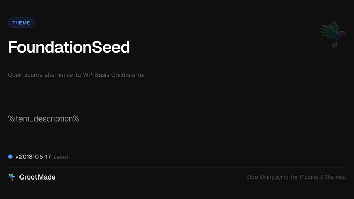 FoundationSeed