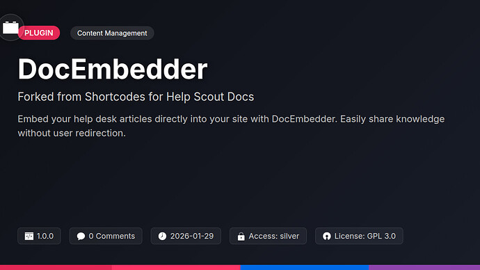 Shortcodes for Help Scout Docs