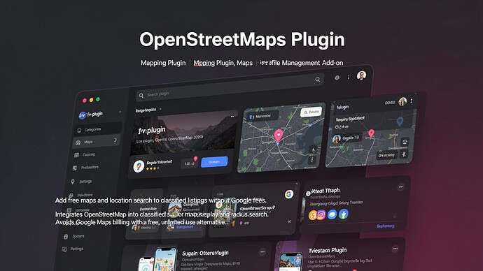 OpenStreetMaps Plugin