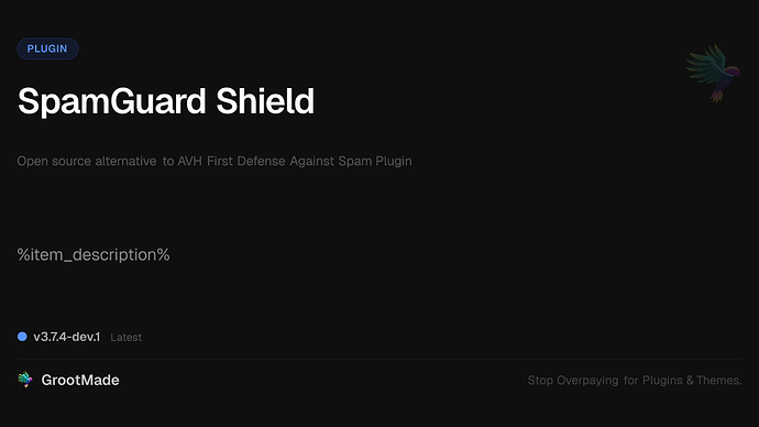 SpamGuard Shield