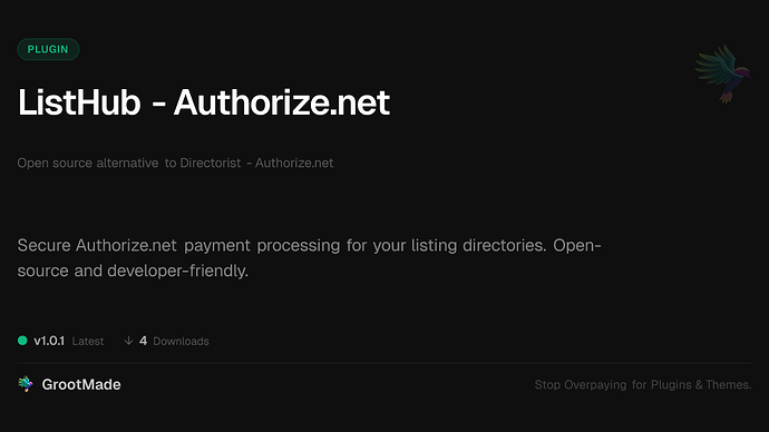 ListHub - Authorize.net